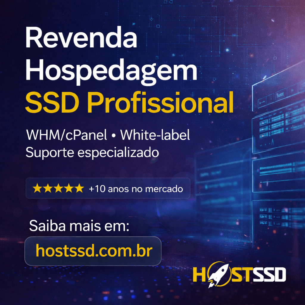 Hospedagem de Site SSD no Brasil: 30 Dias Grátis com Ativação Imediata.